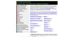 Desktop Screenshot of burystedmunds.co.uk